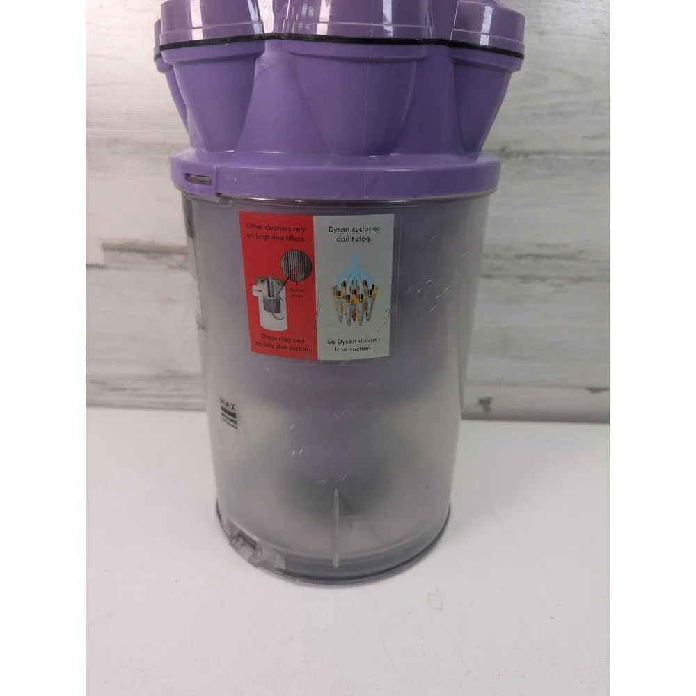 Dyson DC14 Purple Cyclone Dust Bin Canister Assembly No Filter OEM
